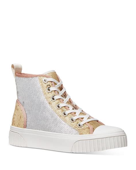 michael kors high top shoes women|Michael Kors gertie high top.